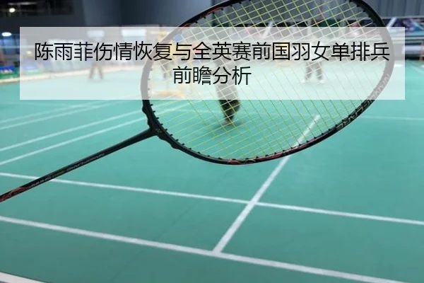 陈雨菲伤情恢复与全英赛前国羽女单排兵前瞻分析